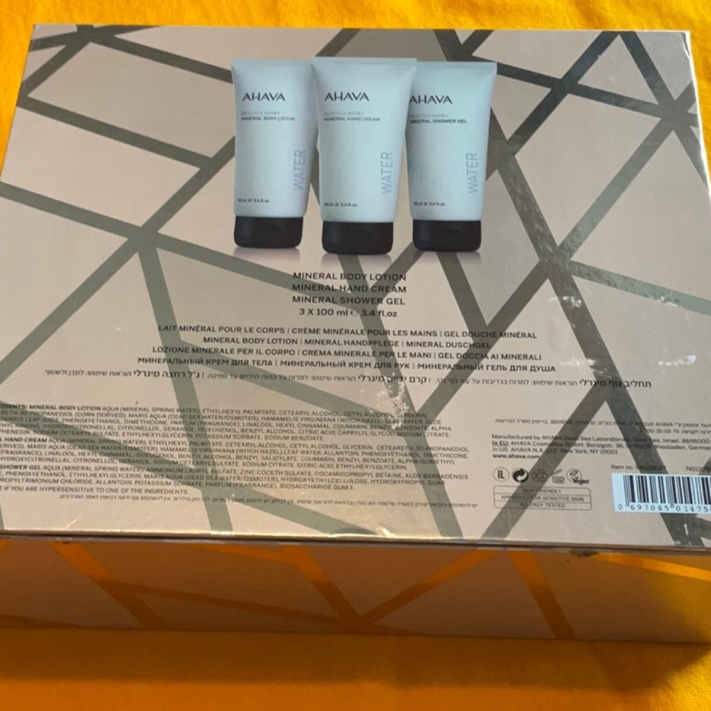 AHAVA Head To Toe Mineral Trio Set, NIB - Picture 8 of 8